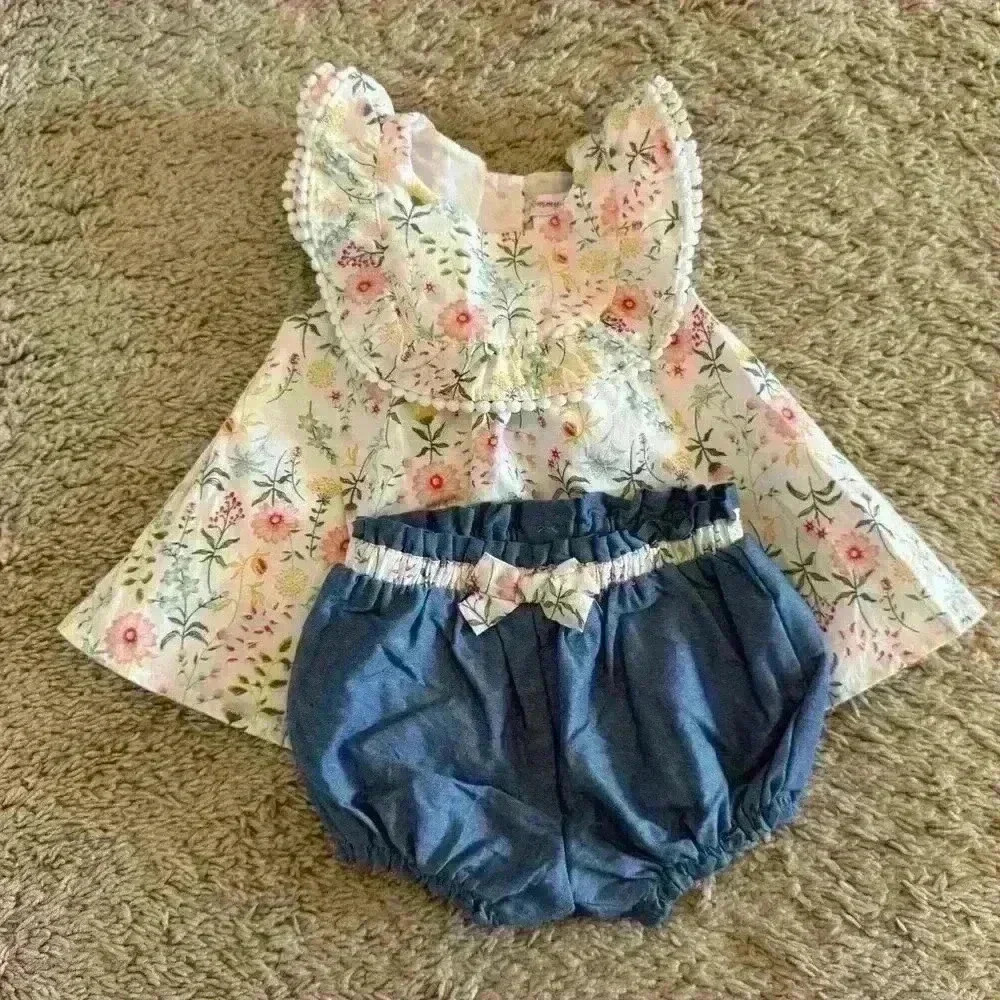 Lot of Baby Girl Spring/Summer Clothes 3-6 months - Picture 2 of 9